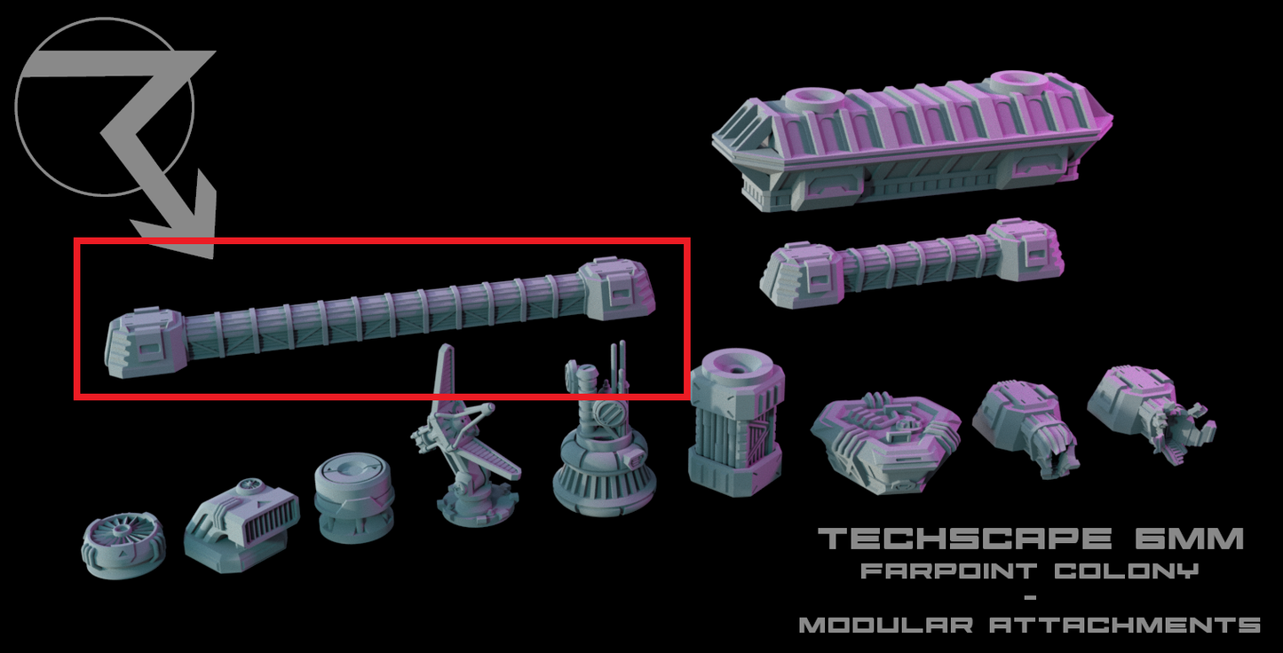 Techscape 6mm-Farpoint Colony: Footbridge Long