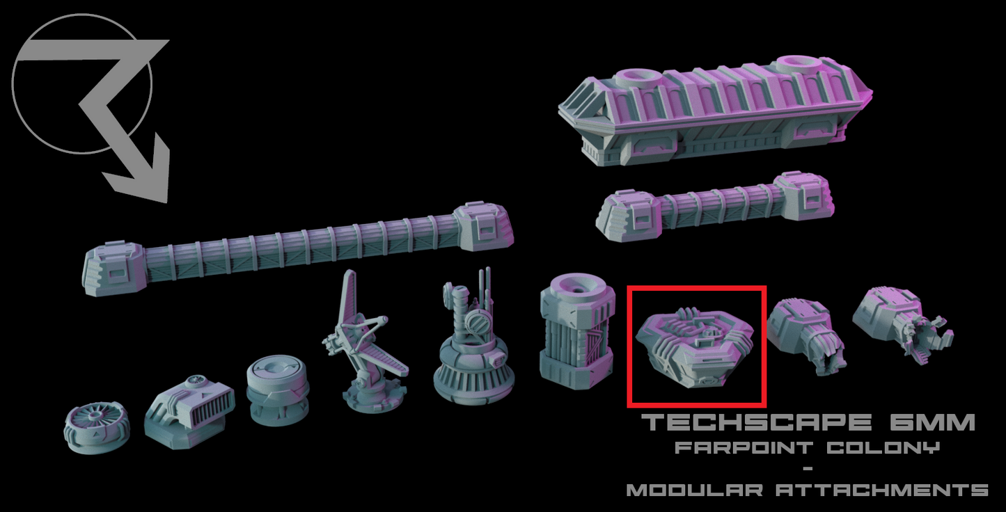 Techscape 6mm-Farpoint Colony: Observation Deck