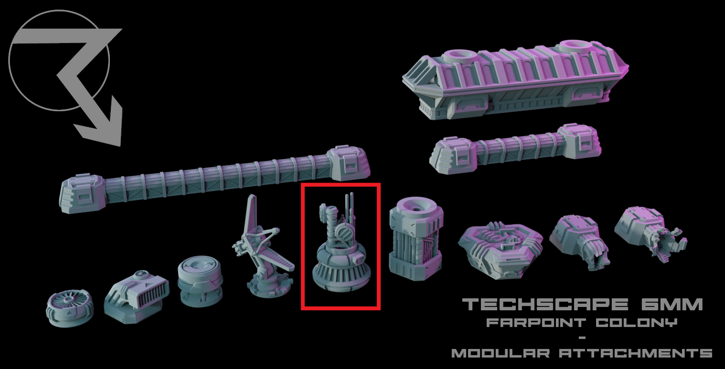 Techscape 6mm-Farpoint Colony: Sensor Blister