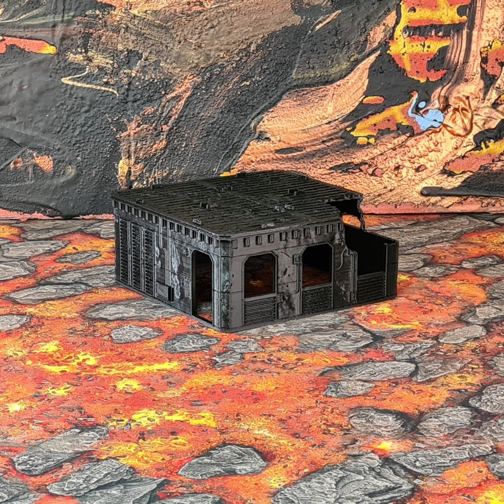 Industrial Enclave: 6x6 Module 1 damaged