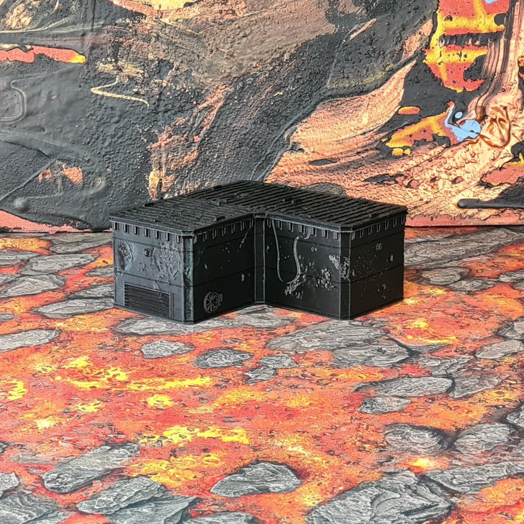 Industrial Enclave: 3x6x6 Module 2 weathered