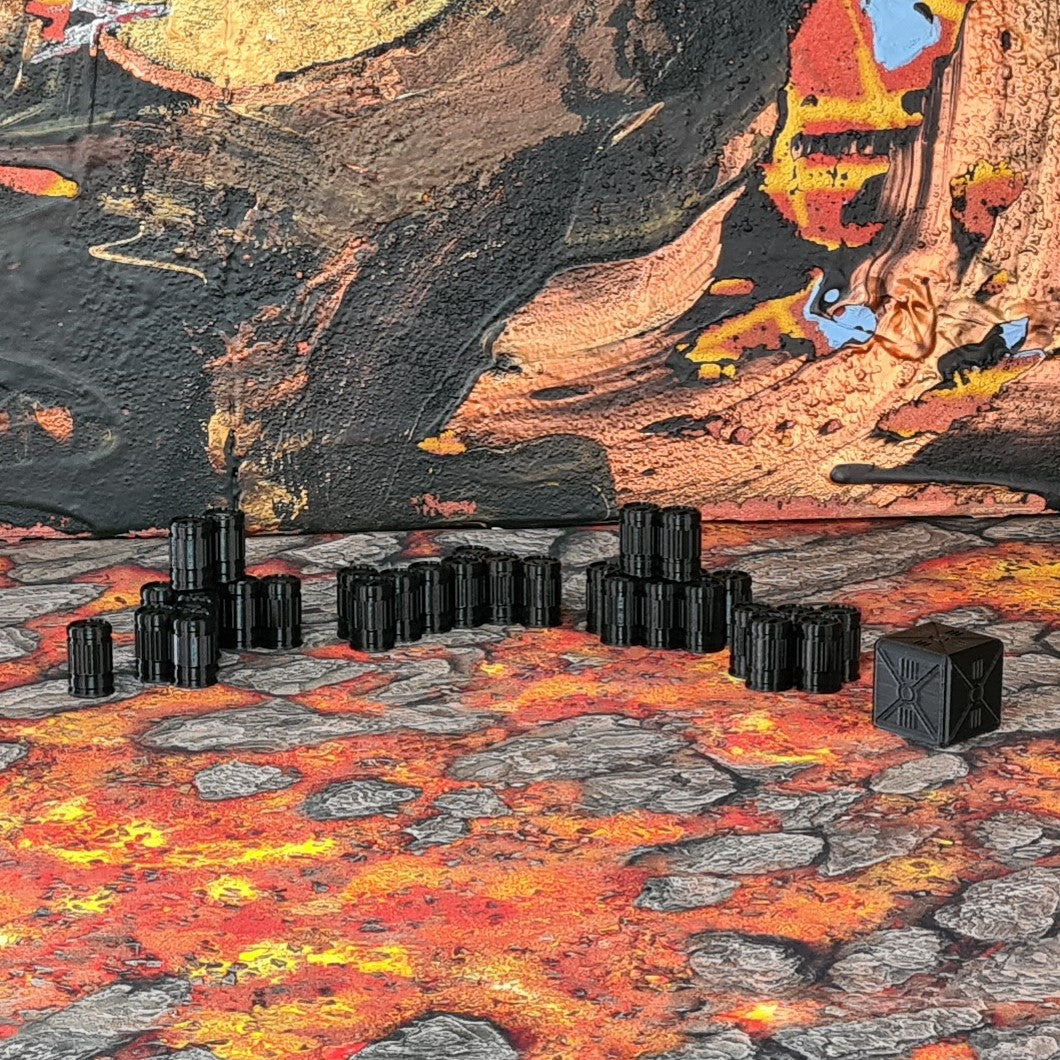 Industrial Enclave: Barrels and Crate