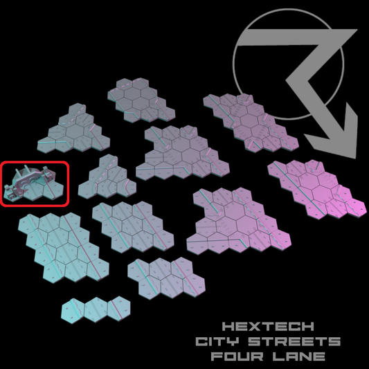 HEXTECH-Trinity City-Four Lane Streets