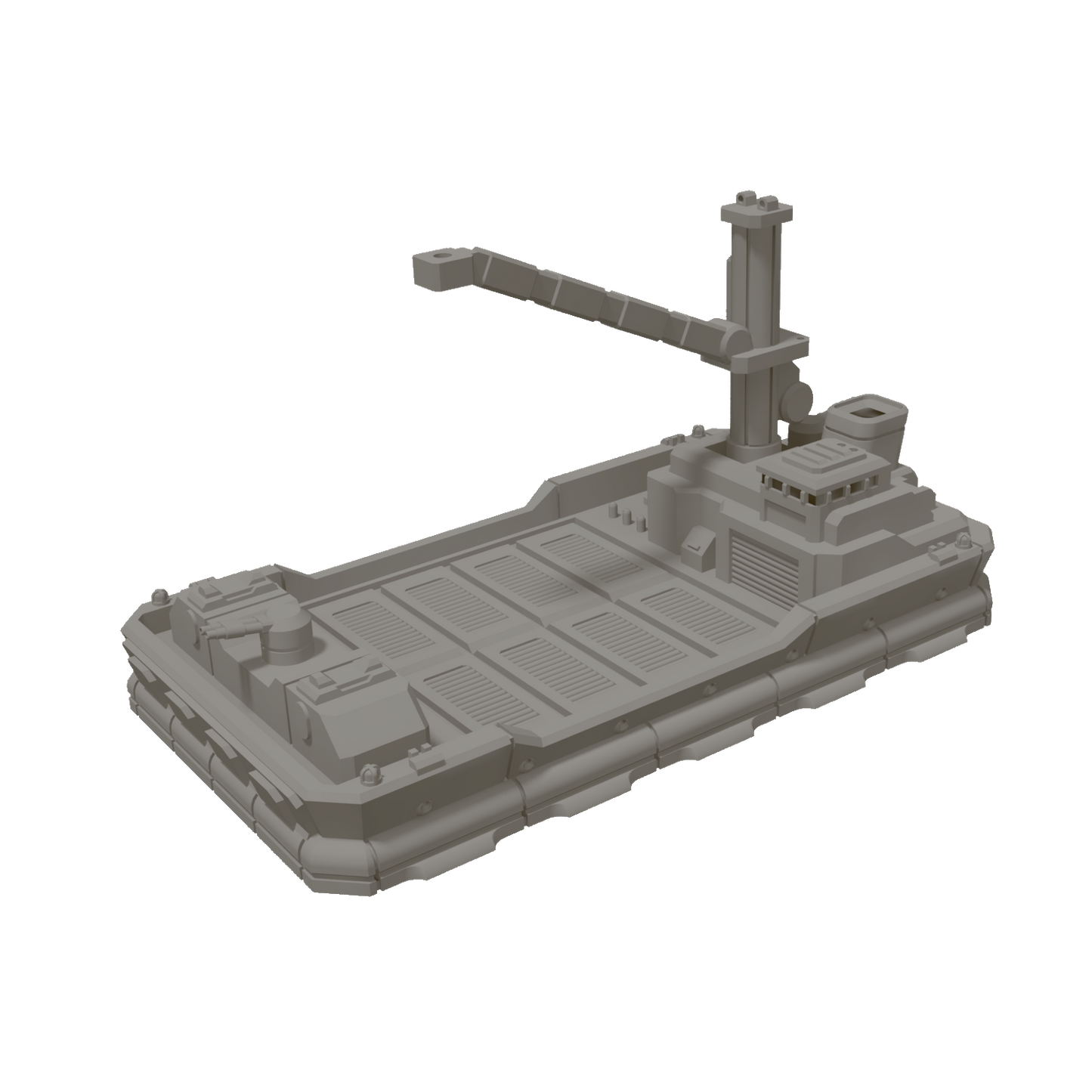 Military Hover Barge
