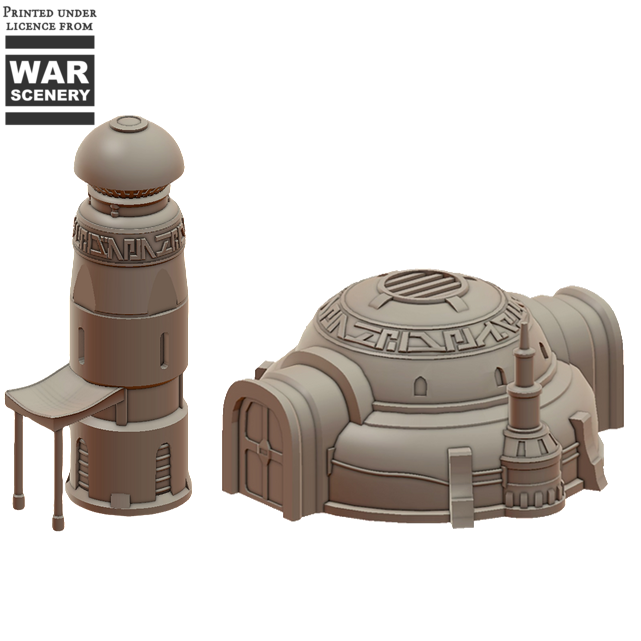 Yar'Kassy Desert Convent House and Pillar