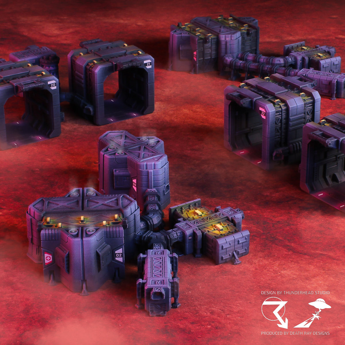 HEXTECH Drop Base Delta: Mech Repair Depot