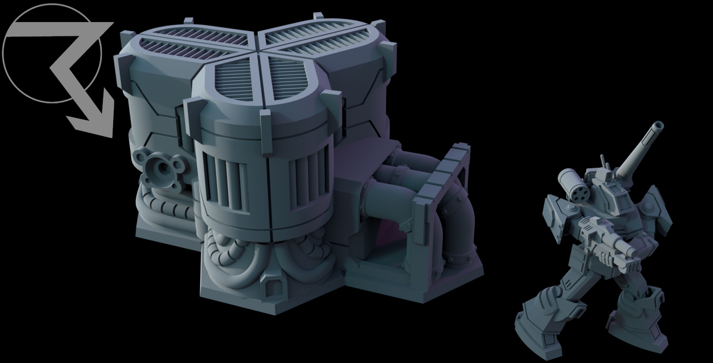 HEXTECH-Industrial Power Complex: Geothermal Exchanger