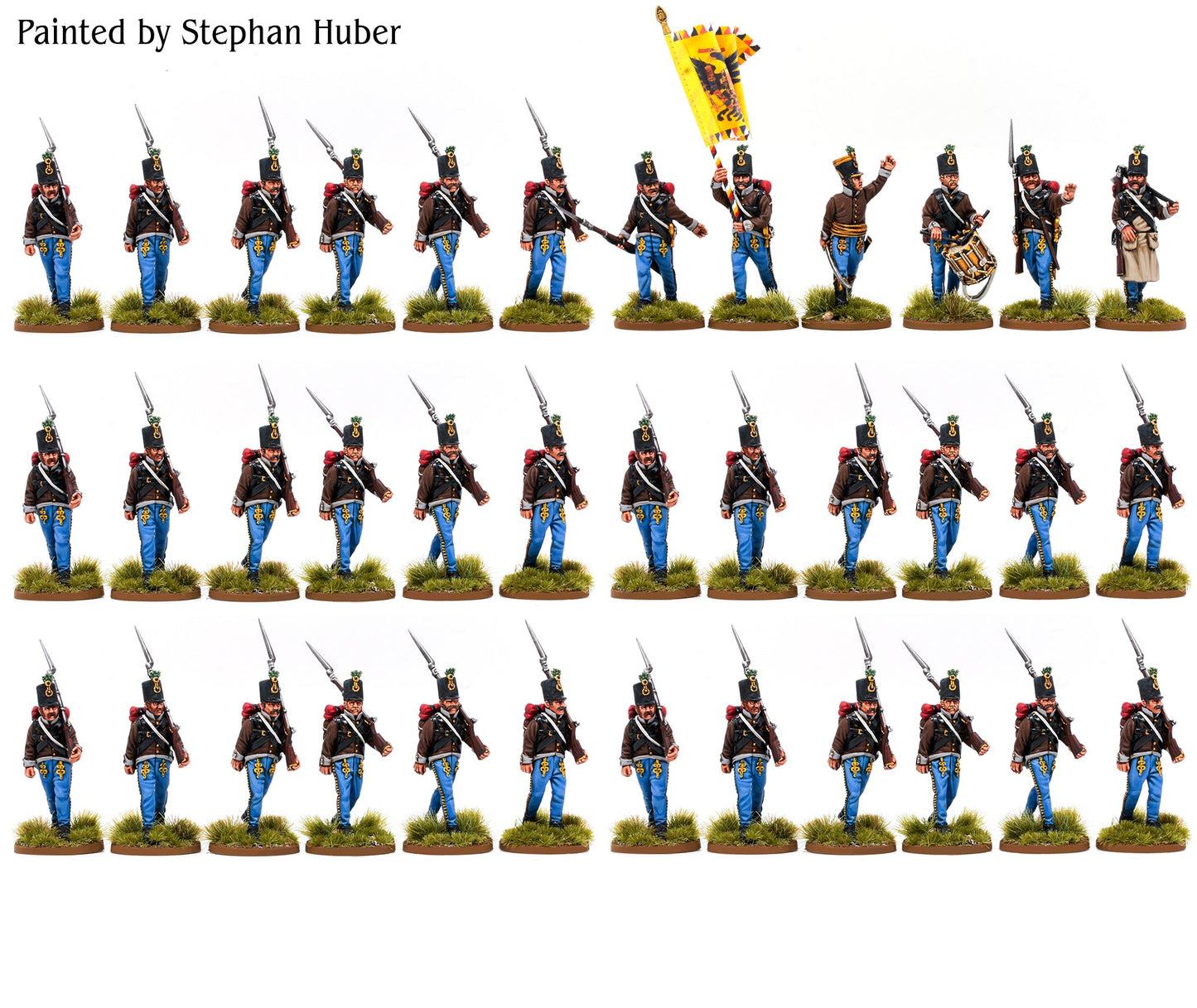 Austrian Grenz Infantry Battalion 18mm (Resin)