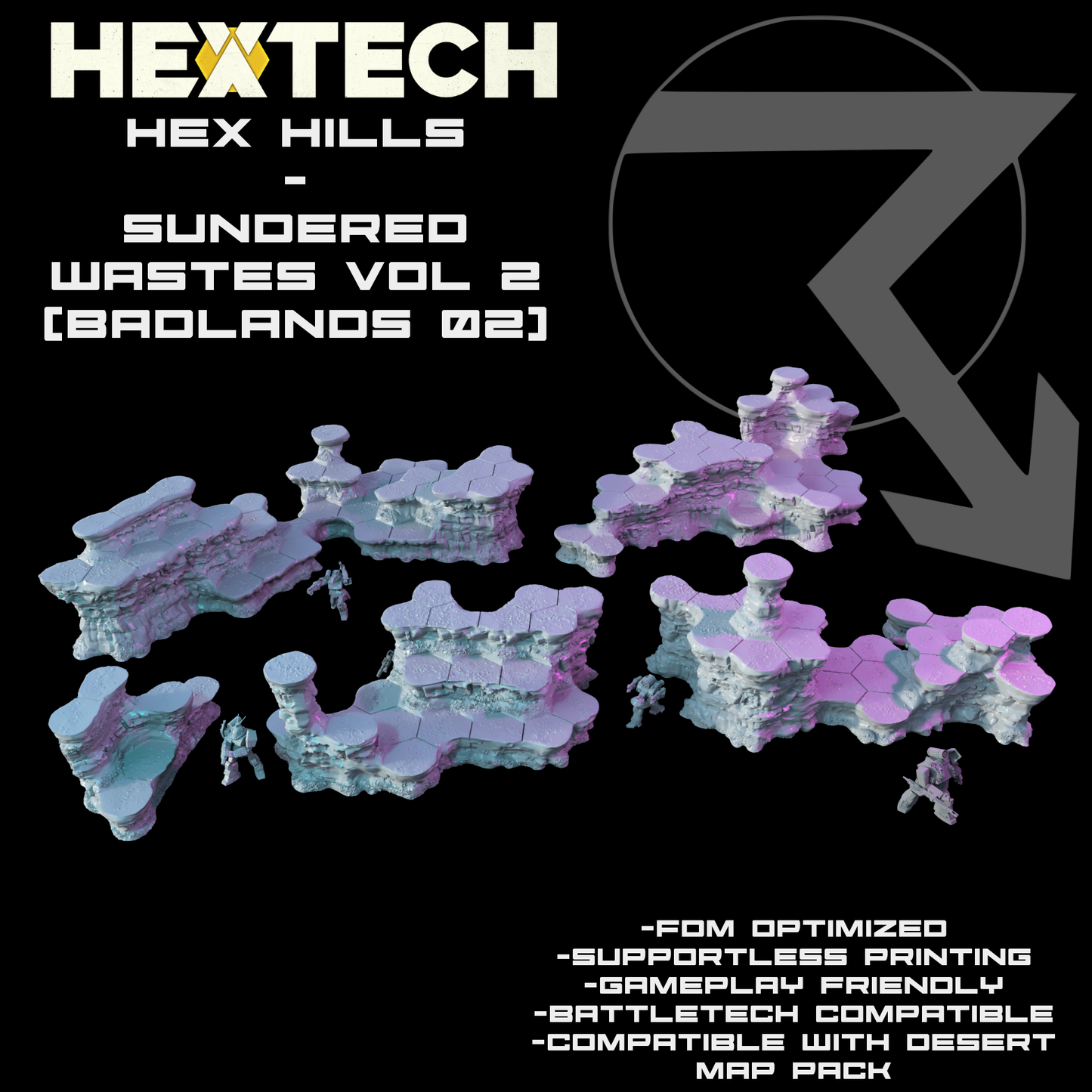 HEXTECH-Hex Hills-Sundered Wastes Vol. 2