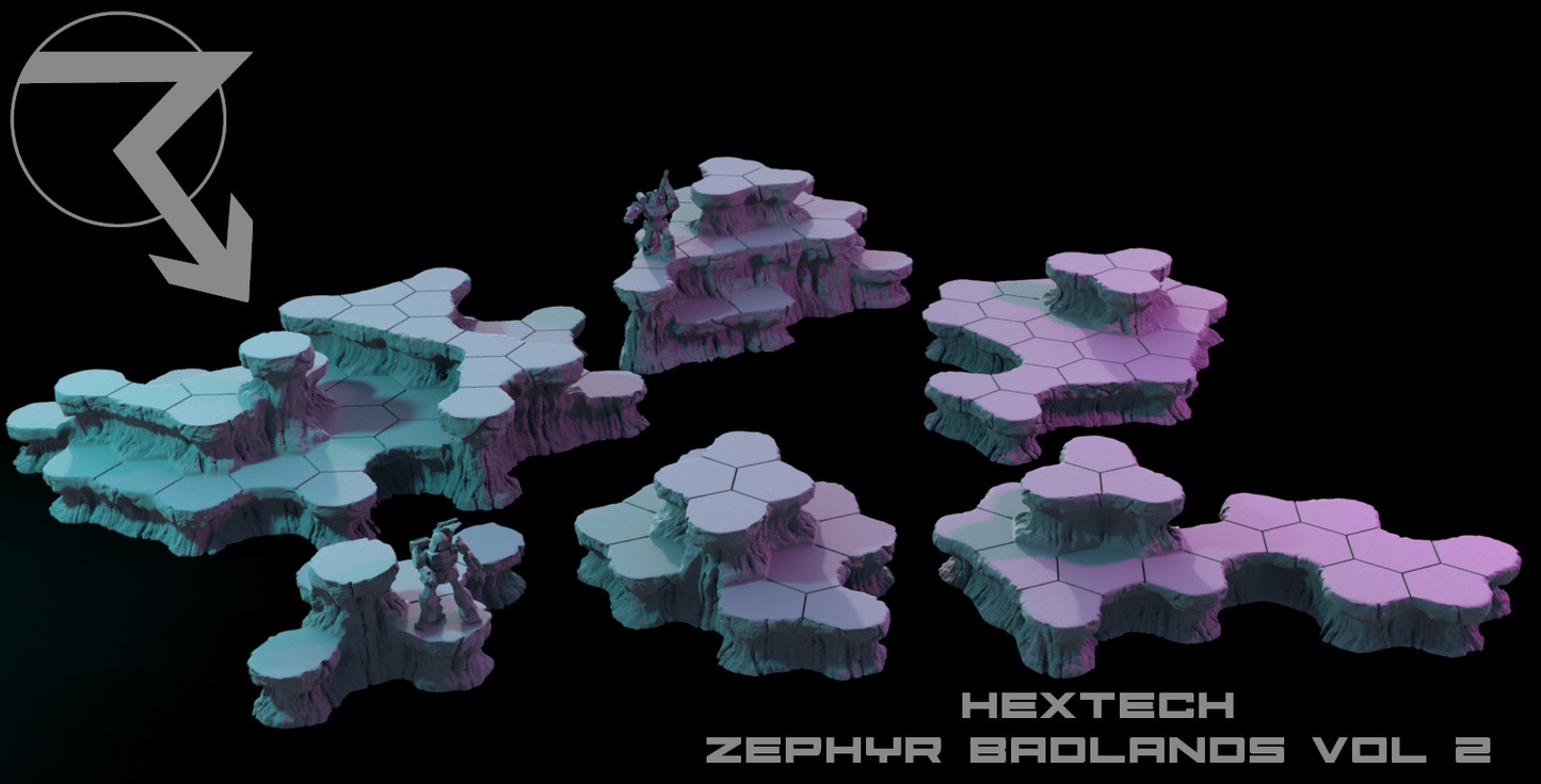 HEXTECH-Hex Hills-Zephyr Badlands Vol. 2