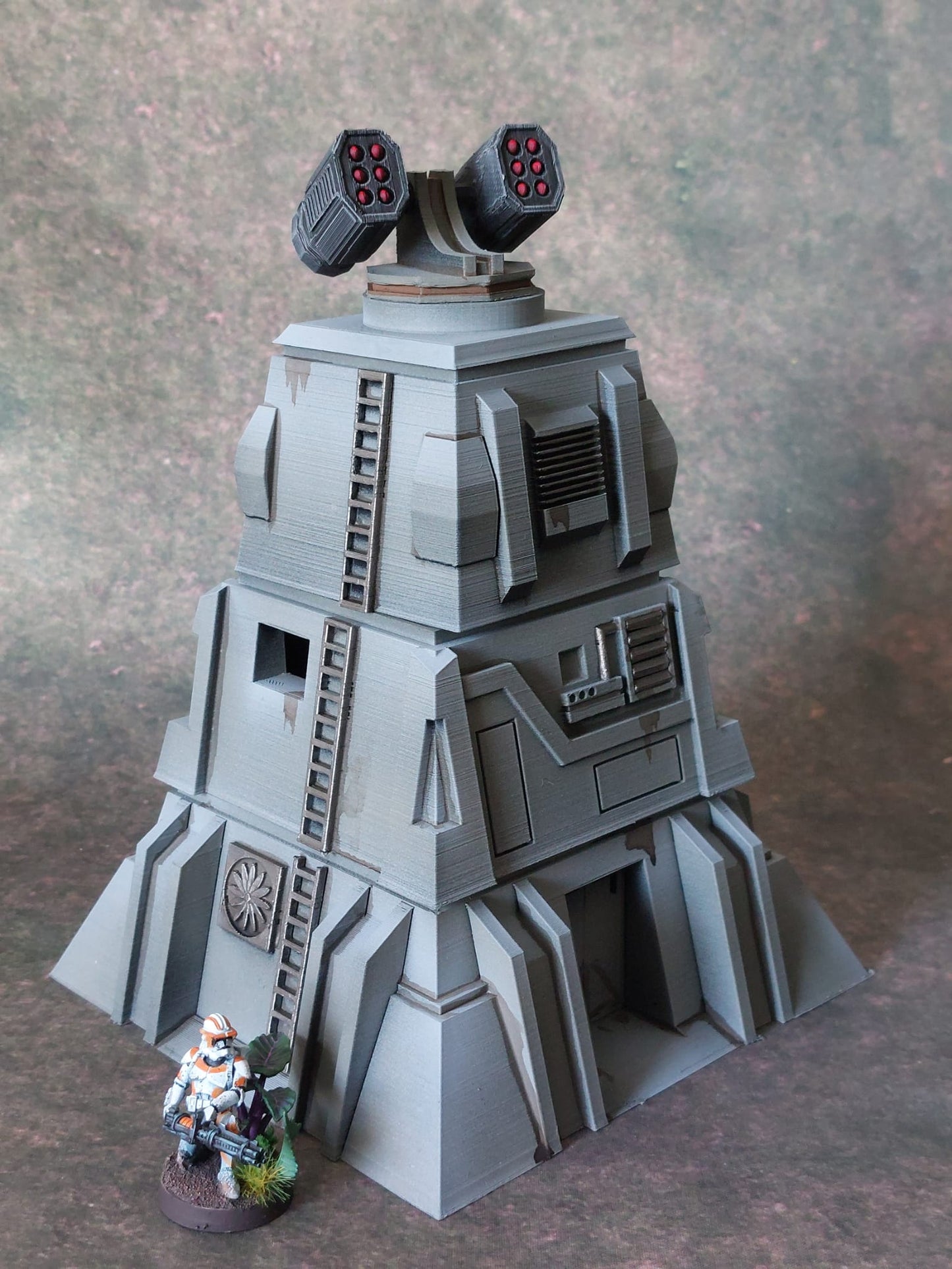 Sci-Fi Wargaming Terrain: Communication Tower