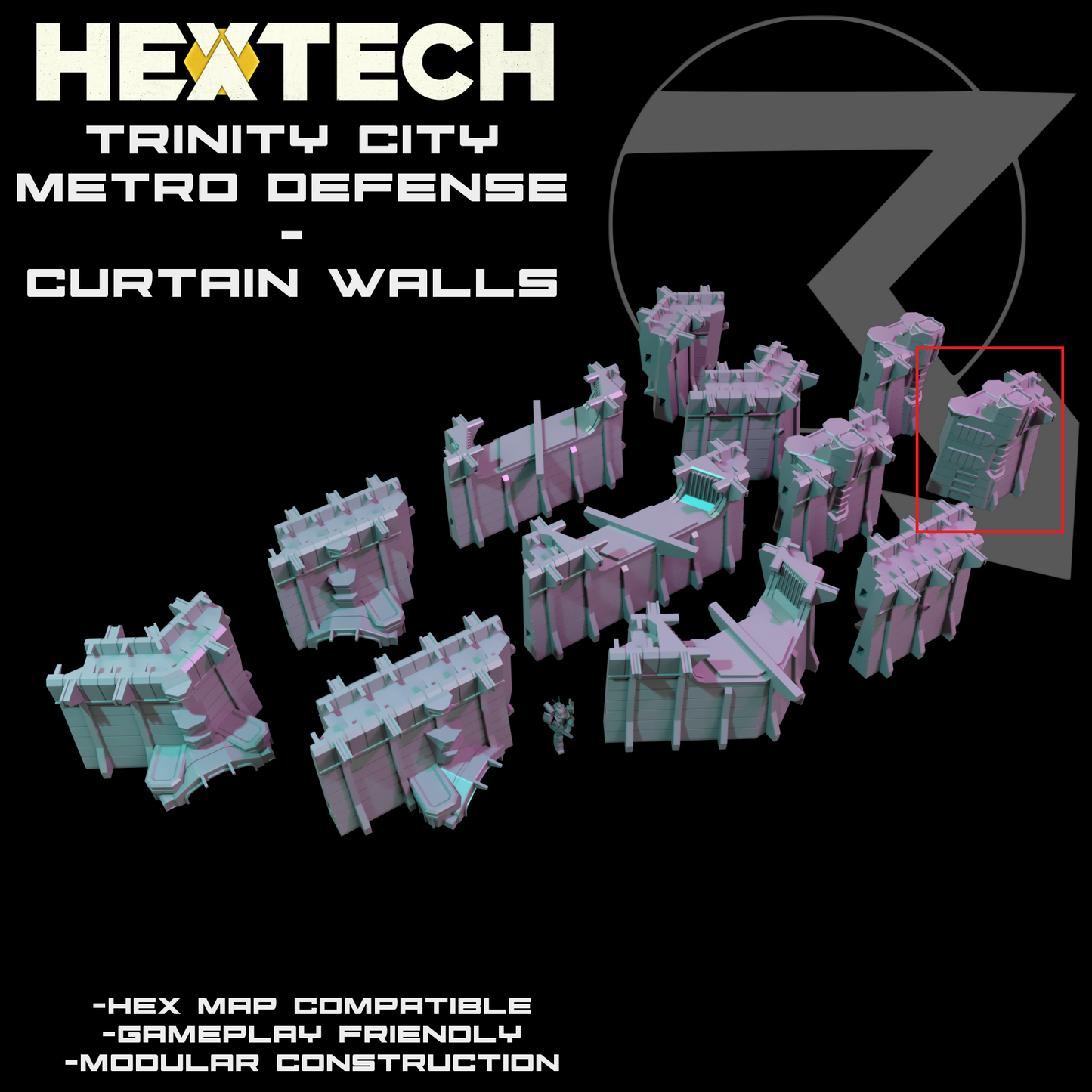 HEXTECH-Trinity City-Curtain Walls