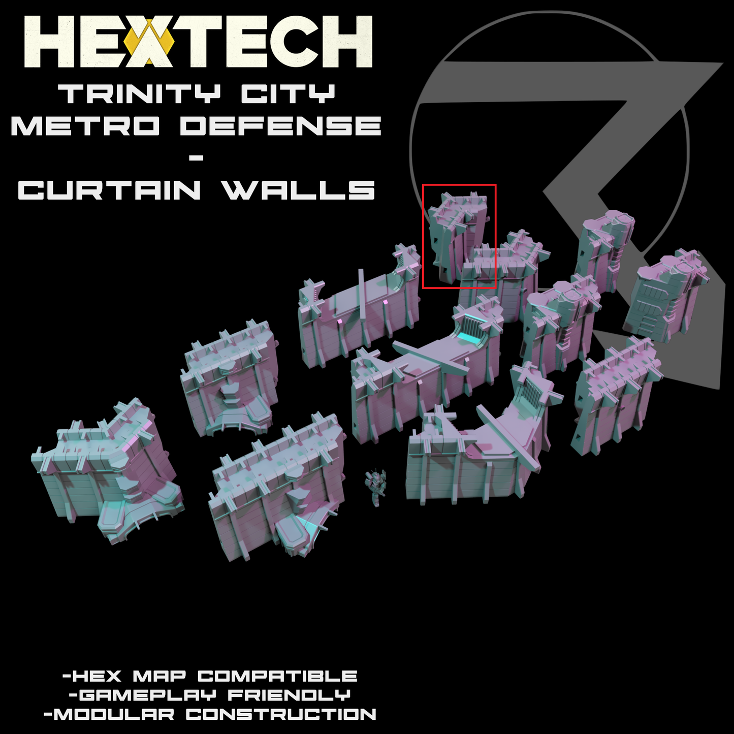 HEXTECH-Trinity City-Curtain Walls