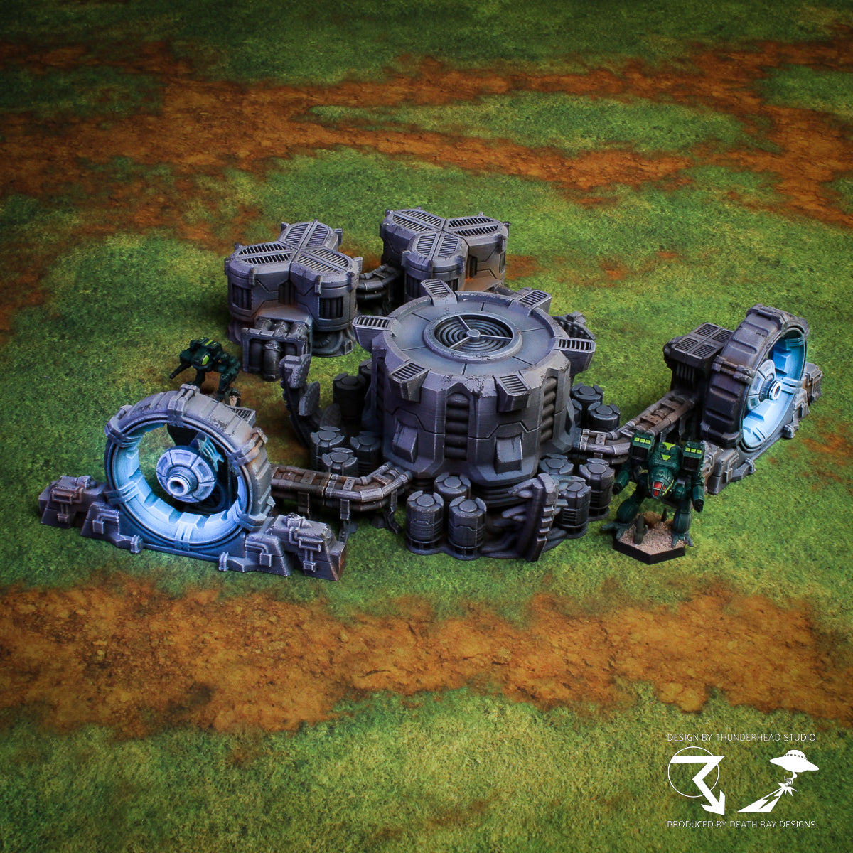 HEXTECH-Industrial Power Complex: Power Plant