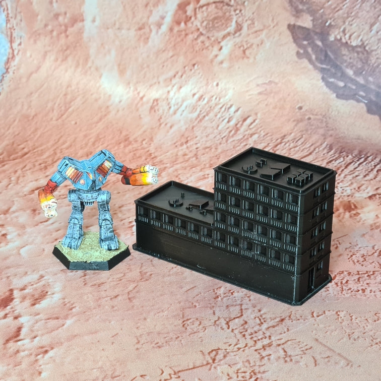 Building 9 in 6mm scale for Battletech and Alpha Strike