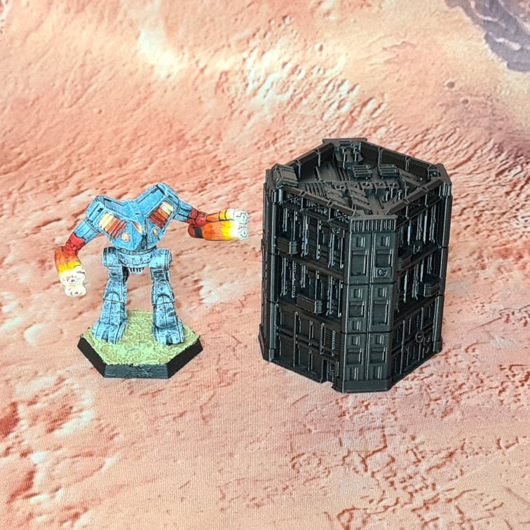 Gebäude 13 im 6mm Maßstab für Battletech und Alpha Strike