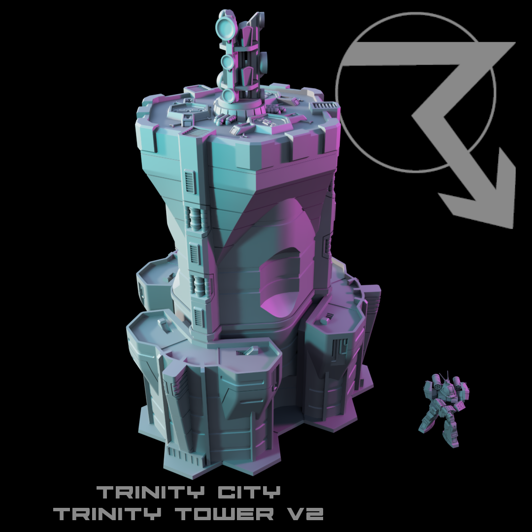 HEXTECH-Trinity City-Core Buildings