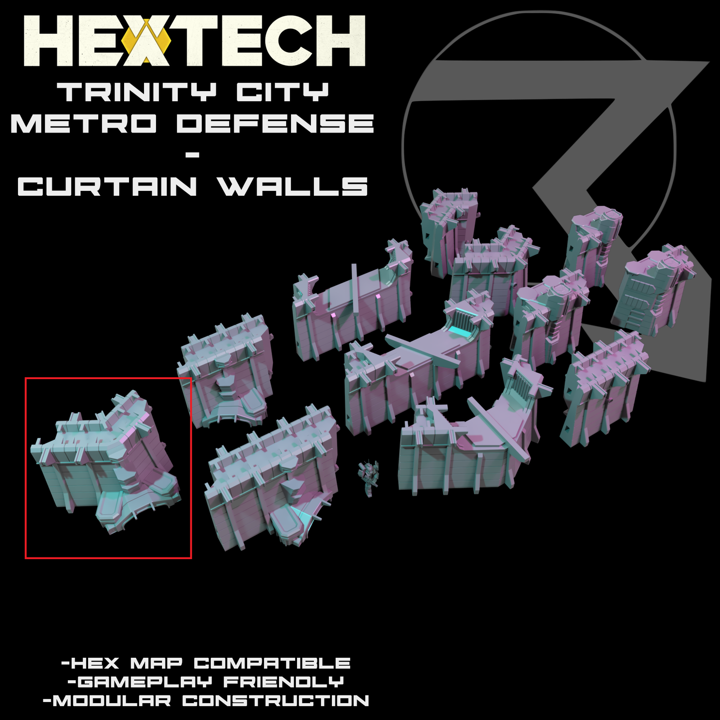HEXTECH-Trinity City-Curtain Walls