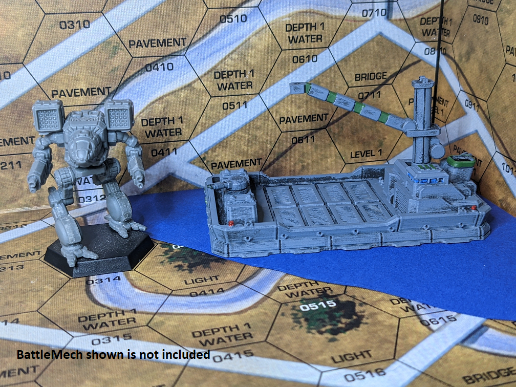 Military Hover Barge