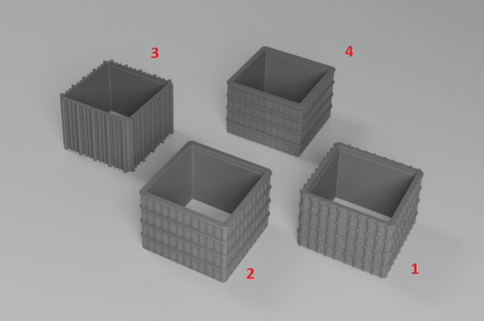 Asia Gebäude Erweiterung Etagen