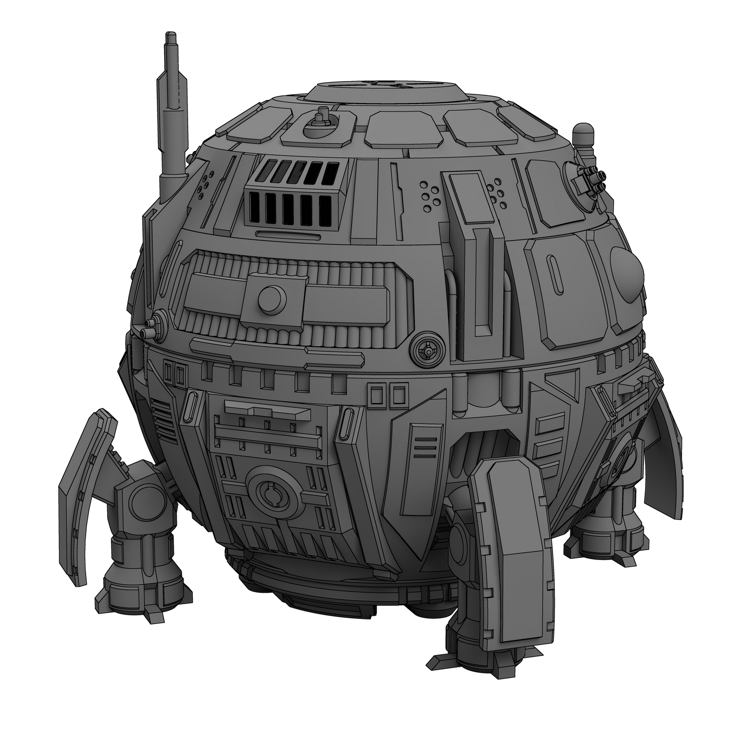 Guild Dropship Mechscale