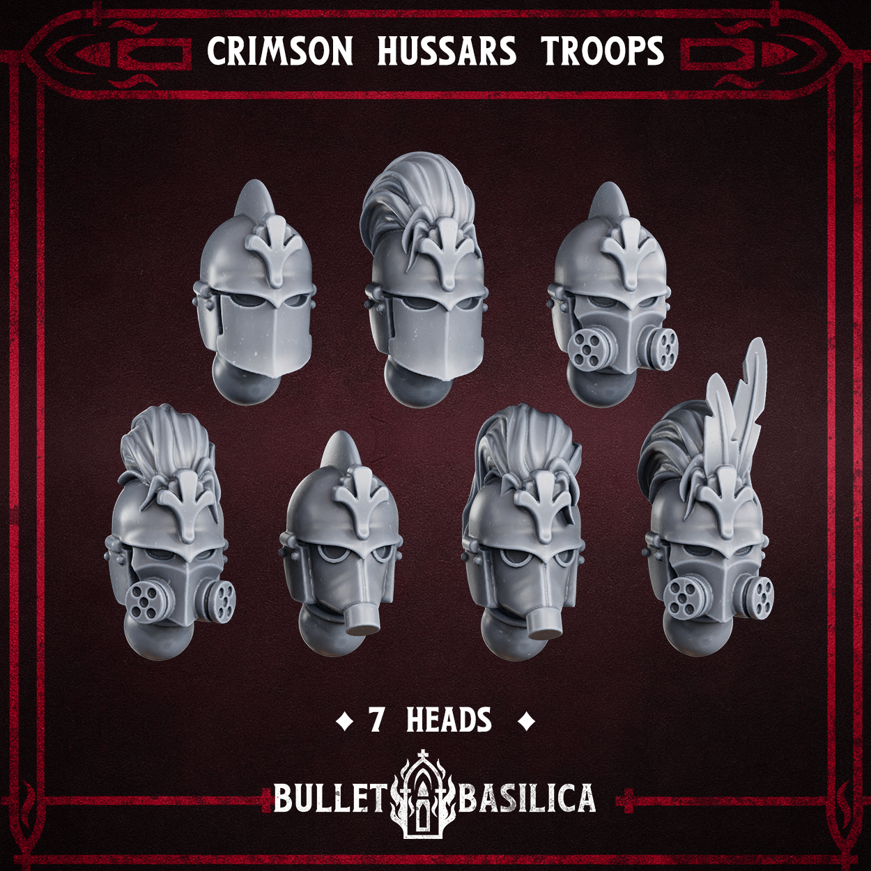 Crimson Hussars Troops (build kit)