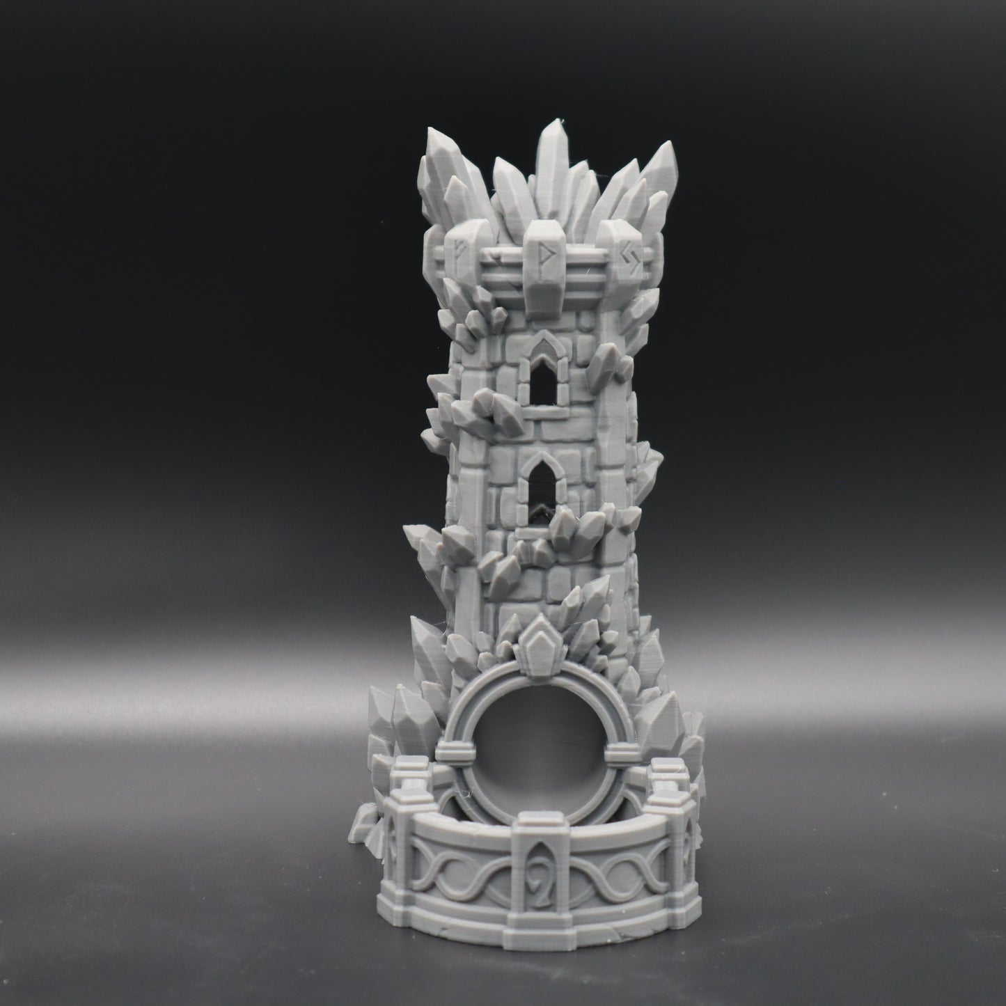 Crystal Dice Tower