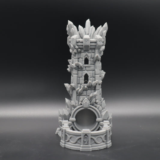 Crystal Dice Tower