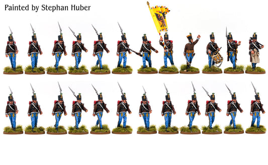 Austrian Border Infantry Battalion 18mm (Resin)