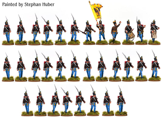 Austrian Border Infantry Battalion 18mm (Resin)
