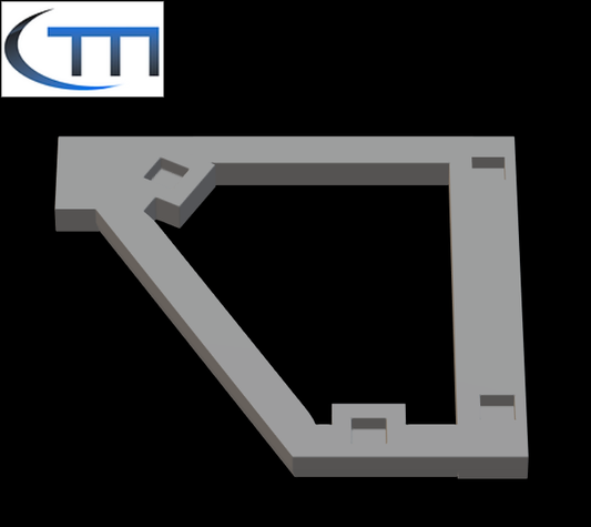 HexTerrain-Adapter Erhöhung 1 (lang)