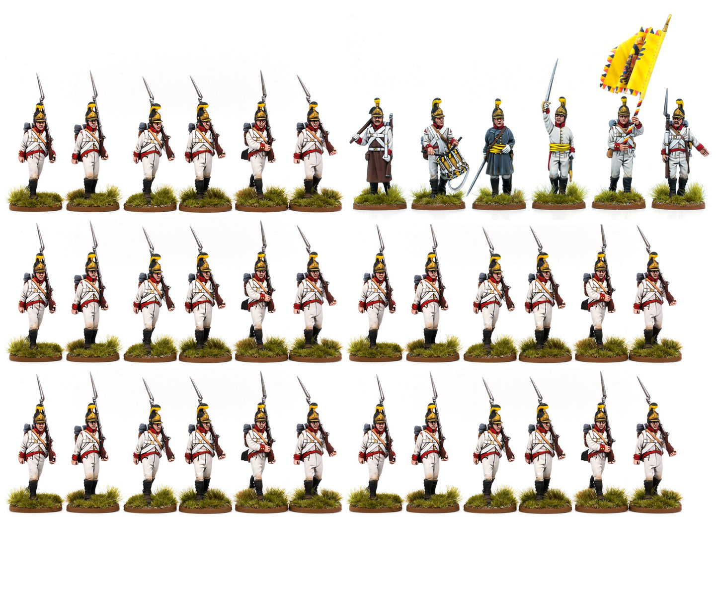 Austrian Line Infantry Battalion 18mm (Resin)