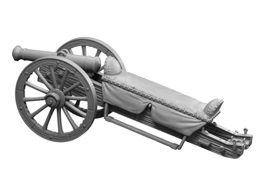Austrian 6-Pounder "Sausage" Cannon 18mm (Resin)